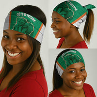 Ivory Coast Football Neck Gaiter 2026 Cote d'Ivoire Les Elephants Green Version - Wonder Print Shop