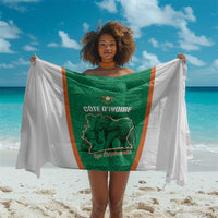 Ivory Coast Football Sarong 2026 Cote d'Ivoire Les Elephants Green Version - Wonder Print Shop