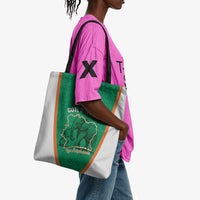 Ivory Coast Football Tote Bag 2026 Cote d'Ivoire Les Elephants Green Version - Wonder Print Shop