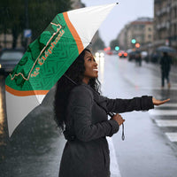 Ivory Coast Football Umbrella 2026 Cote d'Ivoire Les Elephants Green Version - Wonder Print Shop