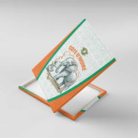 Ivory Coast Football Canvas Wall Art 2026 Cote d'Ivoire Les Elephants White Version - Wonder Print Shop
