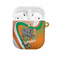 Ivory Coast Football AirPods Case 2026 Allez Les Elephants Cute Mascot - Wonder Print Shop