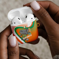 Ivory Coast Football AirPods Case 2026 Allez Les Elephants Cute Mascot - Wonder Print Shop