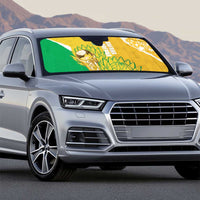 South Africa Soccer Auto Sun Shade 2026 Bafana Bafana Go Boys Protea - Wonder Print Shop
