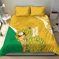 South Africa Soccer Bedding Set 2026 Bafana Bafana Go Boys Protea - Wonder Print Shop