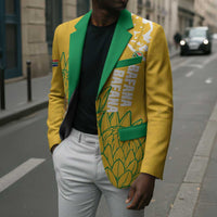 Custom South Africa Soccer Blazer 2026 Bafana Bafana Go Boys Protea - Wonder Print Shop