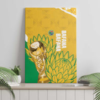 South Africa Soccer Canvas Wall Art 2026 Bafana Bafana Go Boys Protea - Wonder Print Shop
