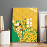 South Africa Soccer Canvas Wall Art 2026 Bafana Bafana Go Boys Protea - Wonder Print Shop