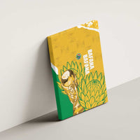 South Africa Soccer Canvas Wall Art 2026 Bafana Bafana Go Boys Protea - Wonder Print Shop