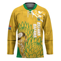Custom South Africa Soccer Hockey Jersey 2026 Bafana Bafana Go Boys Protea - Wonder Print Shop