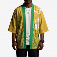 Custom South Africa Soccer Kimono 2026 Bafana Bafana Go Boys Protea - Wonder Print Shop