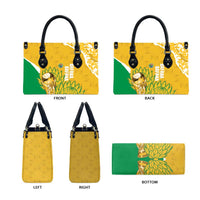South Africa Soccer Leather Bag 2026 Bafana Bafana Go Boys Protea - Wonder Print Shop