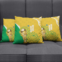 South Africa Soccer Pillow Cover 2026 Bafana Bafana Go Boys Protea - Wonder Print Shop