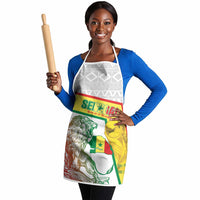 Senegal Football Apron 2026 Come On Lions de la Teranga - Wonder Print Shop