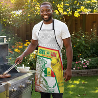 Senegal Football Apron 2026 Come On Lions de la Teranga - Wonder Print Shop