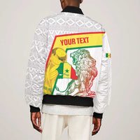 Personalized Senegal Football Bomber Jacket 2026 Come On Lions de la Teranga - Wonder Print Shop