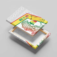 Senegal Football Canvas Wall Art 2026 Come On Lions de la Teranga - Wonder Print Shop