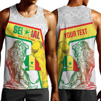 Personalized Senegal Football Men Tank Top 2026 Come On Lions de la Teranga - Wonder Print Shop
