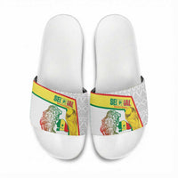 Senegal Football Slide Sandals 2026 Come On Lions de la Teranga - Wonder Print Shop