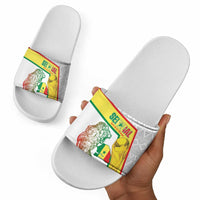 Senegal Football Slide Sandals 2026 Come On Lions de la Teranga - Wonder Print Shop