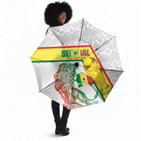 Senegal Football Umbrella 2026 Come On Lions de la Teranga - Wonder Print Shop