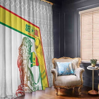 Senegal Football Window Curtain 2026 Come On Lions de la Teranga - Wonder Print Shop