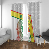Senegal Football Window Curtain 2026 Come On Lions de la Teranga - Wonder Print Shop