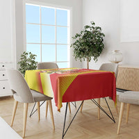 Personalized Sicilia La Trinacria Tablecloth Sicilian Map Flag Color