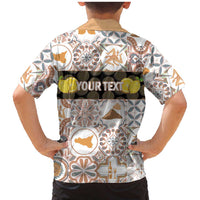 Personalized Sicilia National Symbols With Mosaic Motifs Family Matching Mermaid Dress and Hawaiian Shirt