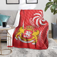 Georgia Independence Day Blanket Borjgalo With Coat Of Arms