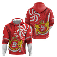 Georgia Independence Day Hoodie Borjgalo With Coat Of Arms