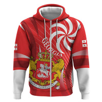 Georgia Independence Day Hoodie Borjgalo With Coat Of Arms
