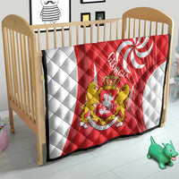 Georgia Independence Day Quilt Borjgalo With Coat Of Arms