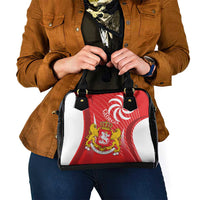 Georgia Independence Day Shoulder Handbag Borjgalo With Coat Of Arms