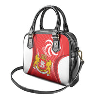 Georgia Independence Day Shoulder Handbag Borjgalo With Coat Of Arms