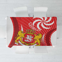 Georgia Independence Day Tablecloth Borjgalo With Coat Of Arms