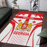 Custom Georgia Football Area Rug Come On Georgian