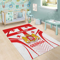 Custom Georgia Football Area Rug Come On Georgian