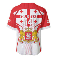 Custom Georgia Football Baseball Jersey Come On Georgian