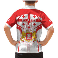 Custom Georgia Football Family Matching Mermaid Dress and Hawaiian Shirt Come On Georgian