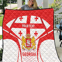 Custom Georgia Football Quilt Come On Georgian