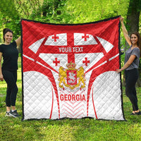 Custom Georgia Football Quilt Come On Georgian
