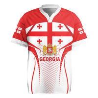 Custom Georgia Football Rugby Jersey Come On Georgian