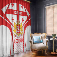 Custom Georgia Football Window Curtain Come On Georgian