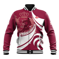 Custom Georgia Rugby Baseball Jacket Go Borjgalosnebi