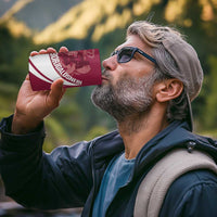 Custom Georgia Rugby 4 in 1 Can Cooler Tumbler Go Borjgalosnebi