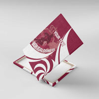 Custom Georgia Rugby Canvas Wall Art Go Borjgalosnebi