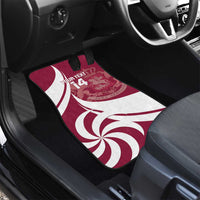 Custom Georgia Rugby Car Mats Go Borjgalosnebi