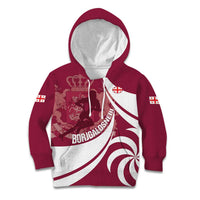 Custom Georgia Rugby Kid Hoodie Go Borjgalosnebi