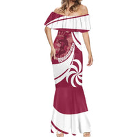 Custom Georgia Rugby Mermaid Dress Go Borjgalosnebi